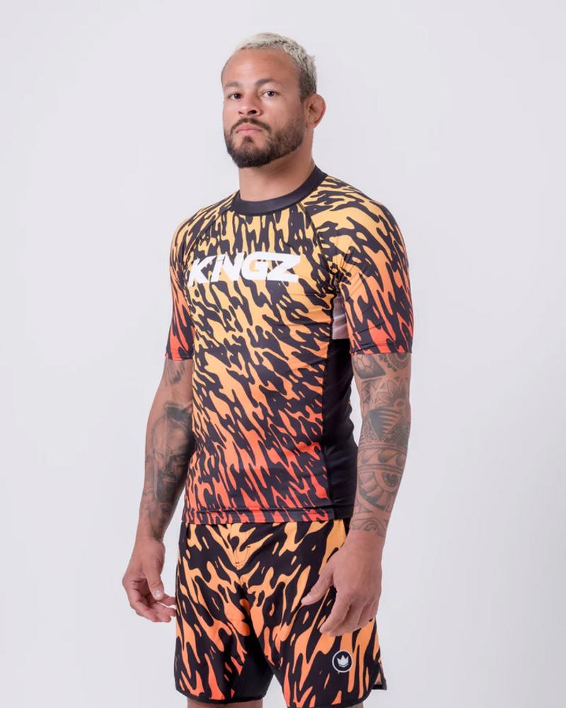 Kingz flame Rashguard